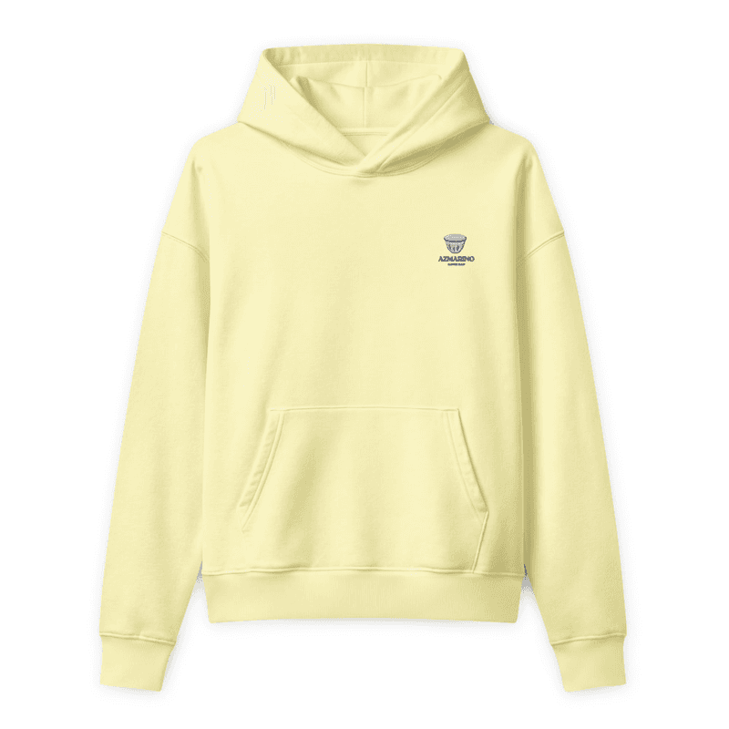 Azmarino Coffe Shop | Unisex relaxed mid-weight hooded sweatshirt