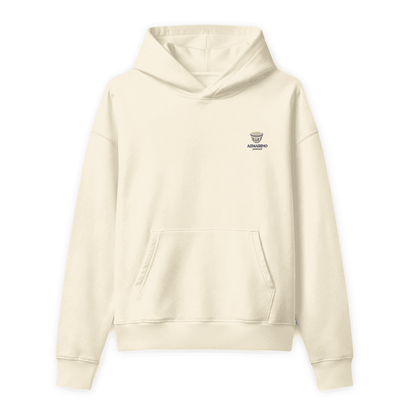 Azmarino Coffe Shop | Unisex relaxed mid-weight hooded sweatshirt