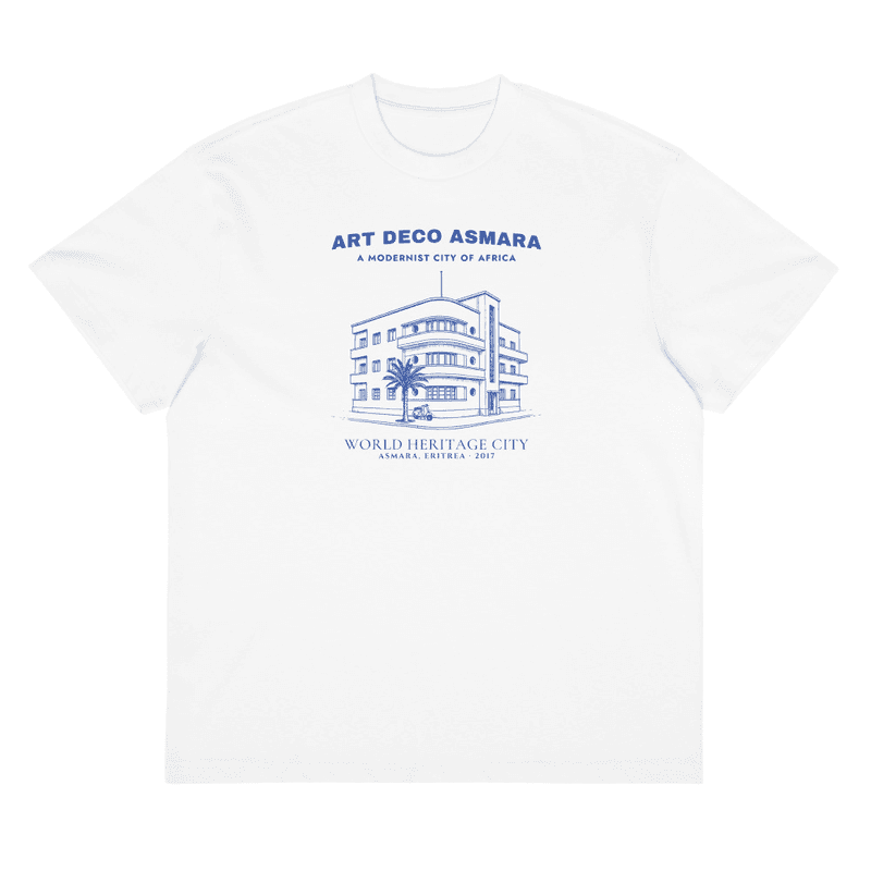 Art deco Asmara | Men’s box tee