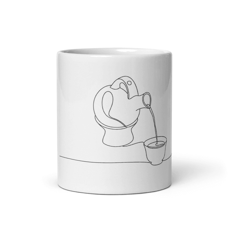 Habesha Buna | White glossy mug