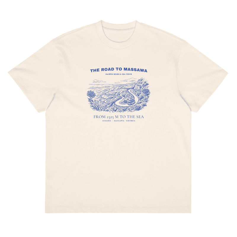 The road to Massawa | Men’s box tee
